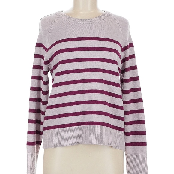 Stitches + Stripes NWT Striped Pullover Sweater Size M - Picture 2 of 5